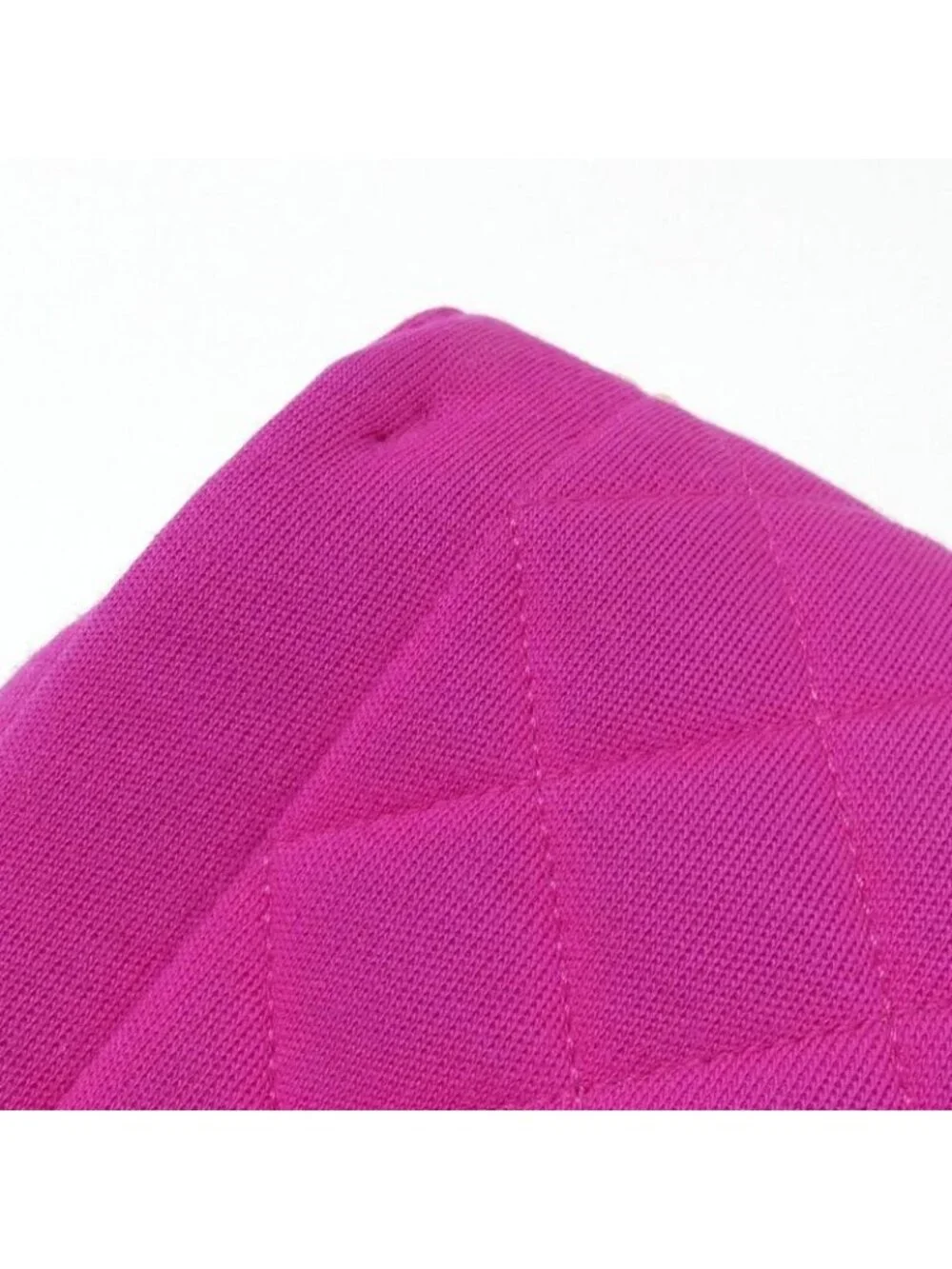 Chanel Shoulder Bag Canvas Gold - Picture 4 of 9